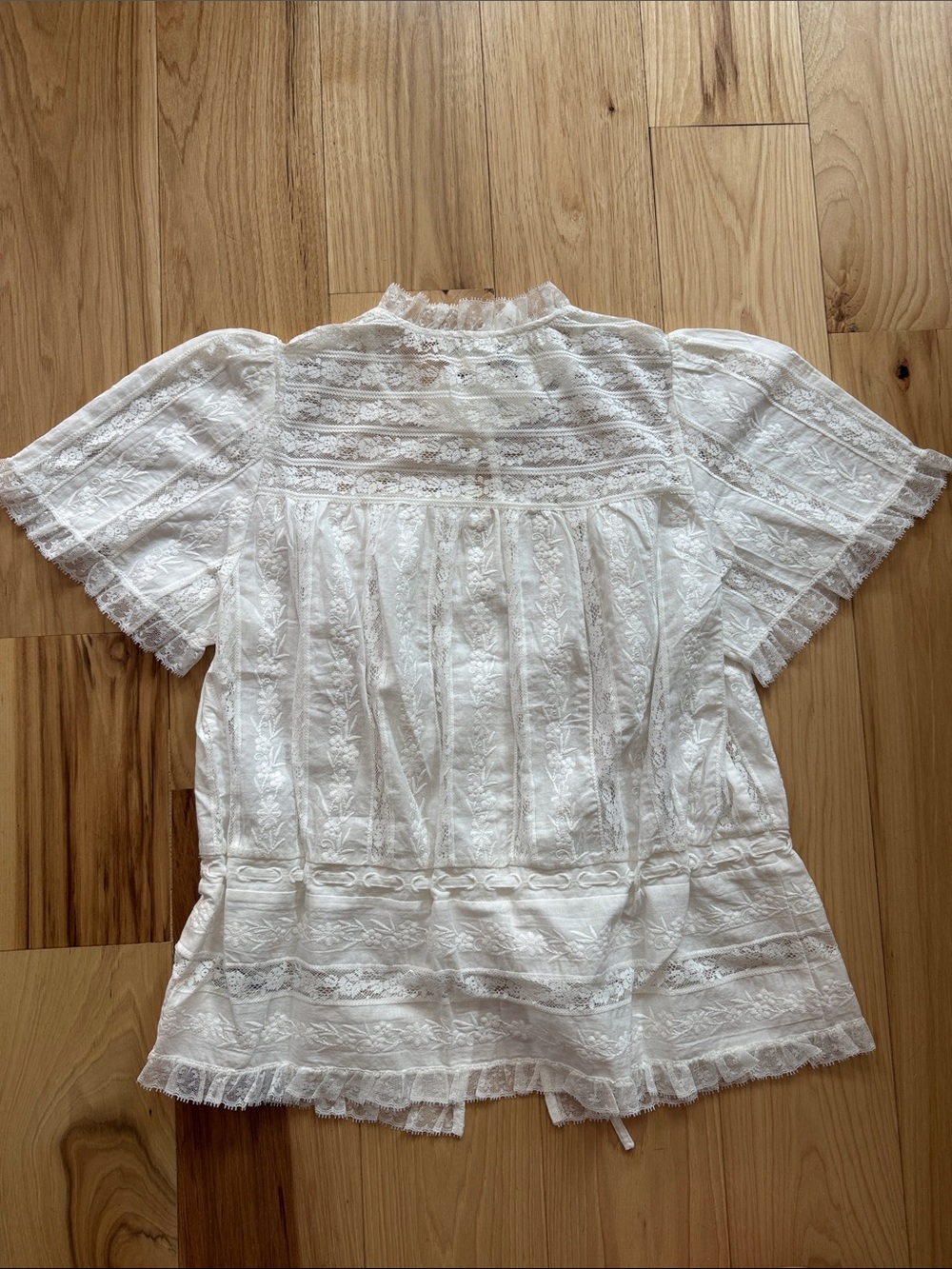 NWT Sezane Shenali Blouse - Size 6 - Picture 11 of 13